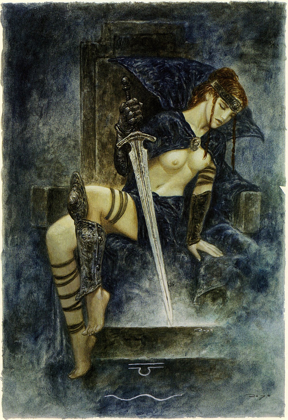 Minor Arcana swords   Queen of Swords